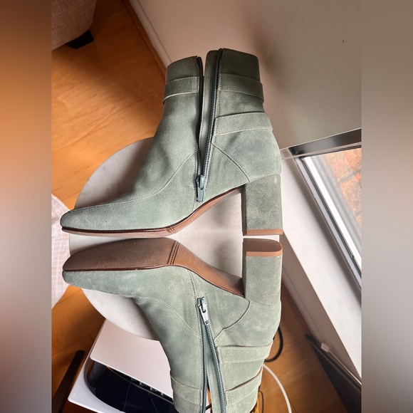 Sézane Brooklyn Boots Sea Green - Picture 8 of 12